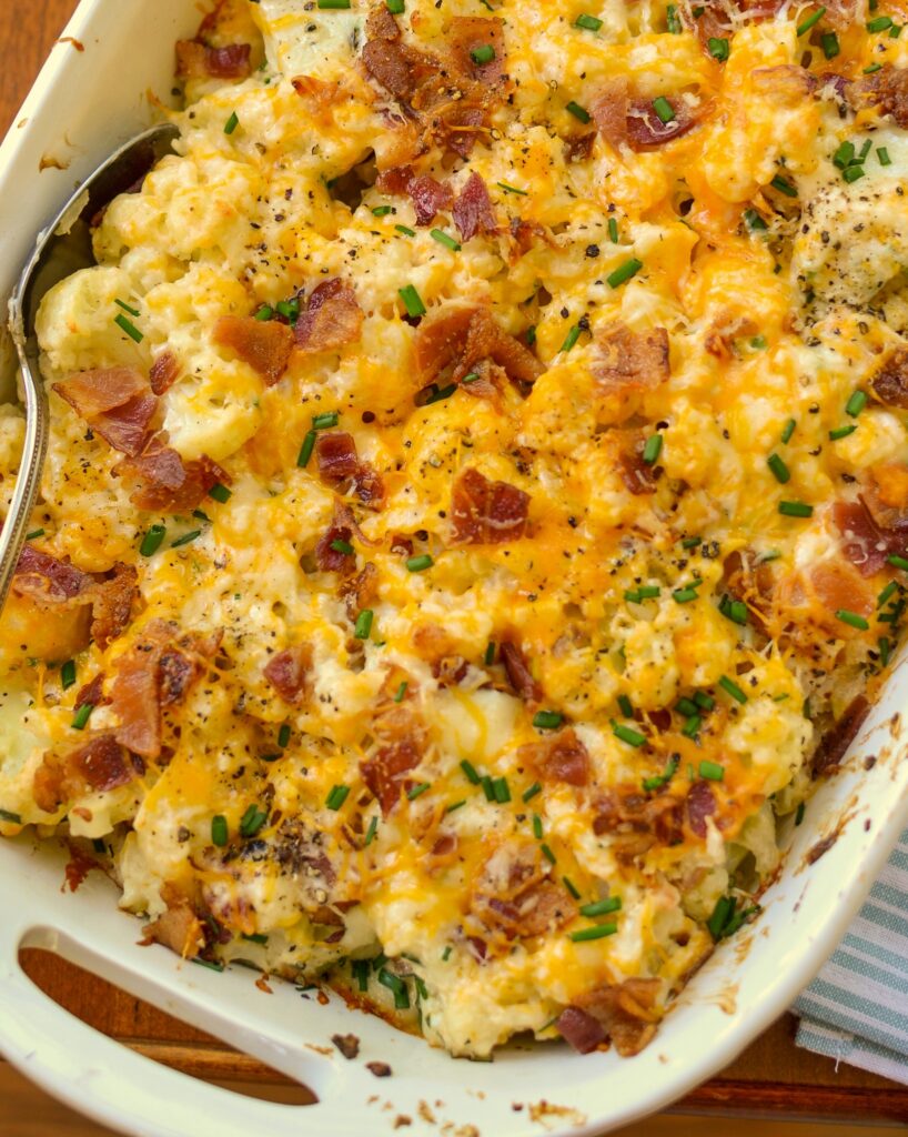 103 LOADED CAULIFLOWER CASSEROLE