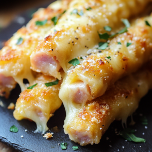 0 2 1 2 Cheesy Ham & Cheese Sticks: A Savory Snack for Any Occasion