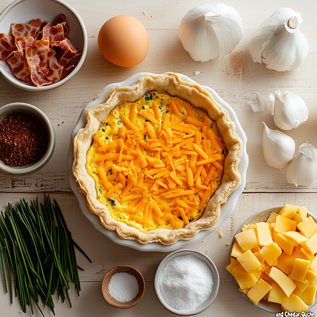 0 0 2025 01 08T091515.098 Bacon and Cheddar Quiche Recipe: The Ultimate Comfort Dish