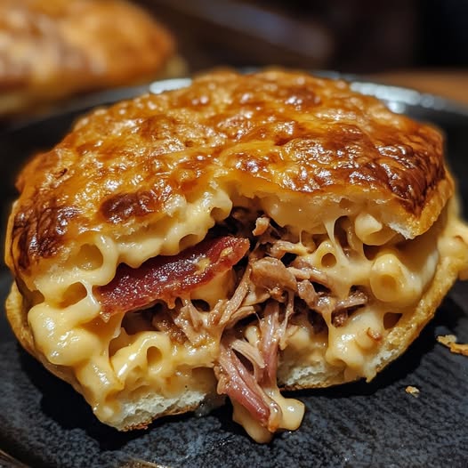 472334343 122137544306444186 3906004101608018053 n 1 Spicy BBQ Mac ’n’ Cheese Bombs with Pulled Pork and Bacon: A Delicious Fusion